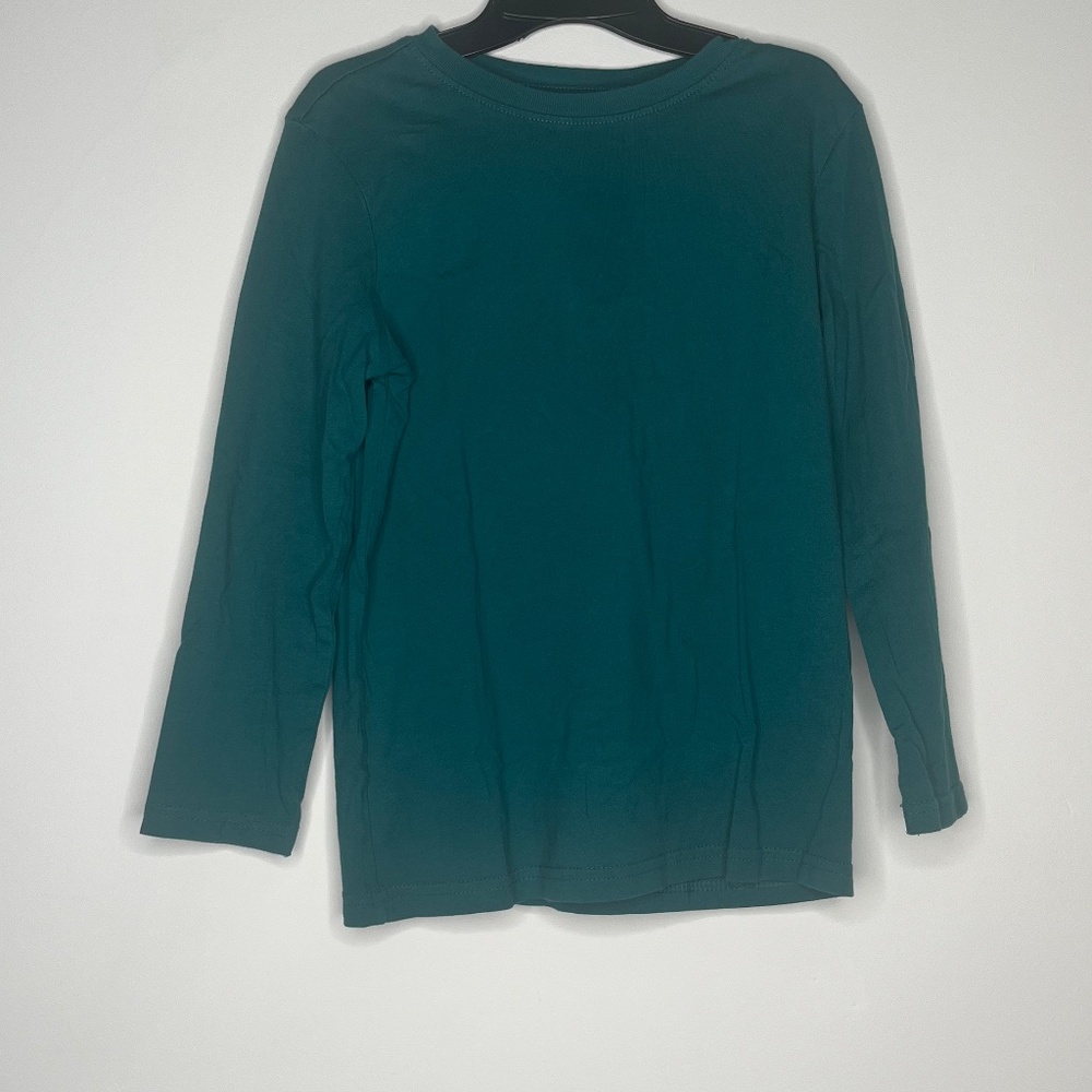 Primary Kids Green Long Sleeve T-Shirt